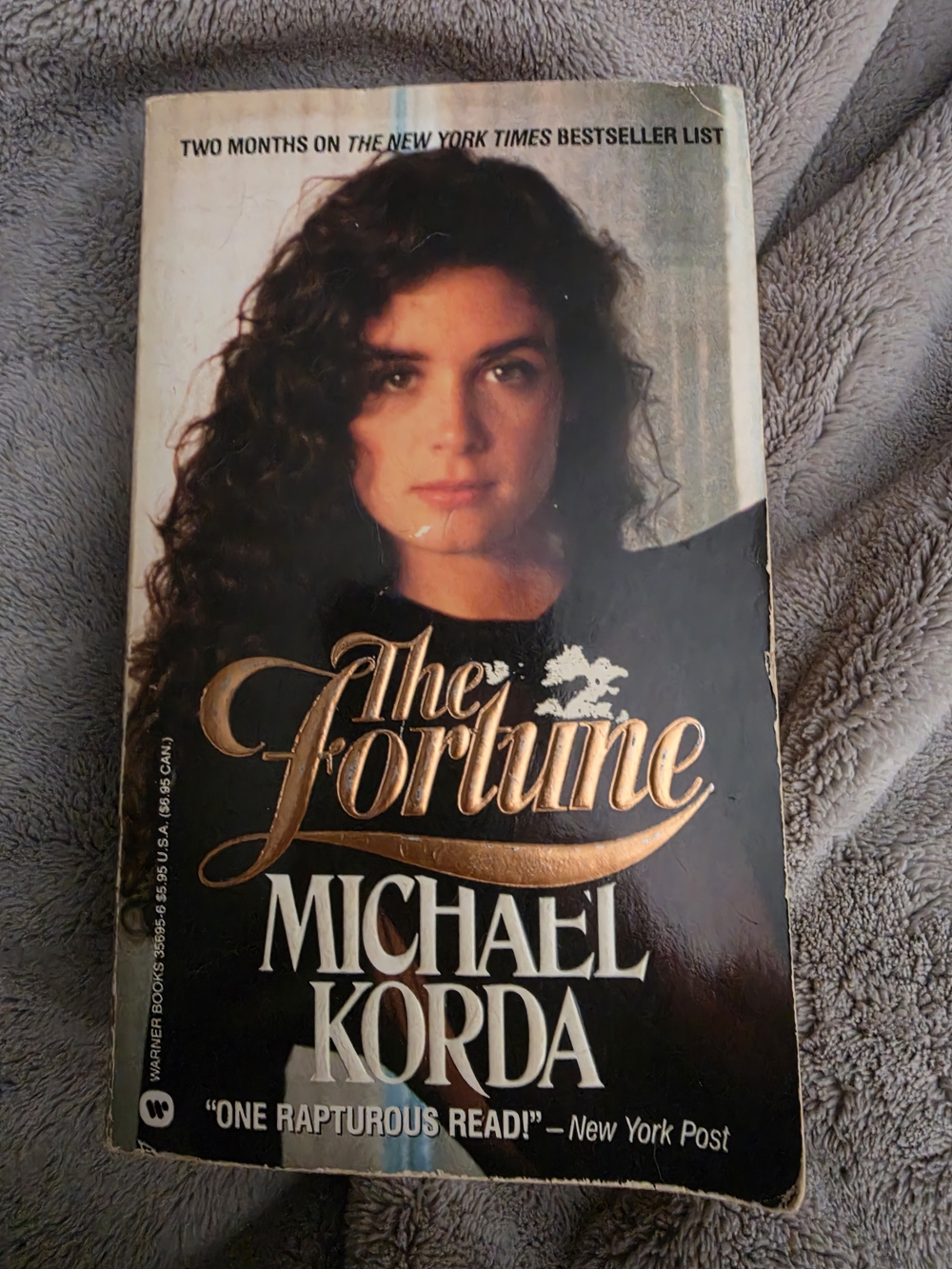 Vintage Paperback Copy of the Novel The Fortune by Michael Korda